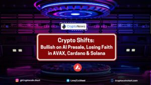 Crypto Shifts: Bullish on AI Presale, Losing Faith in AVAX, Cardano & Solana