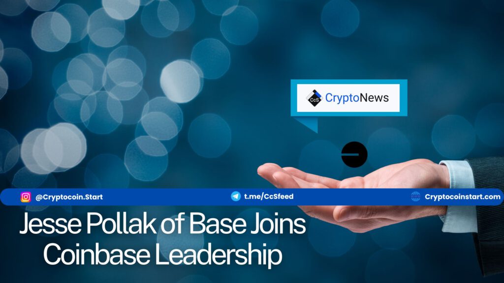 Jesse Pollak of Base Joins Coinbase Leadership