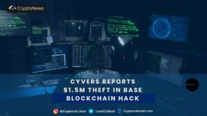 Cyvers Reports $1.5M Theft in Base Blockchain Hack