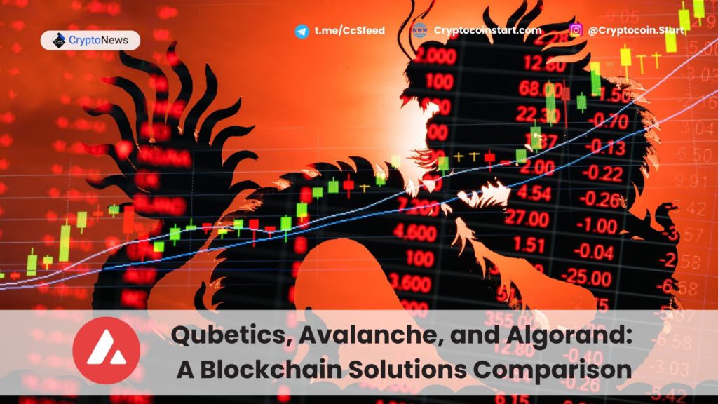 Qubetics, Avalanche, and Algorand: A Blockchain Solutions Comparison