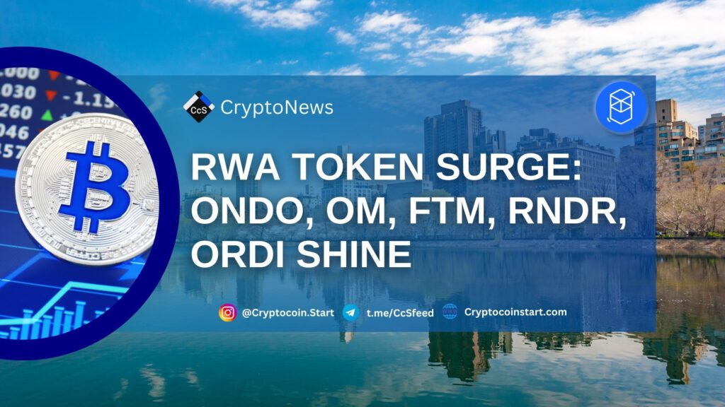 RWA Token Surge: Ondo, OM, FTM, RNDR, ORDI Shine