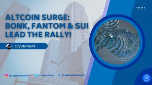 Altcoin Surge: BONK, Fantom & Sui Lead the Rally!