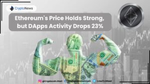 Ethereum's Price Holds Strong, but DApps Activity Drops 23%
