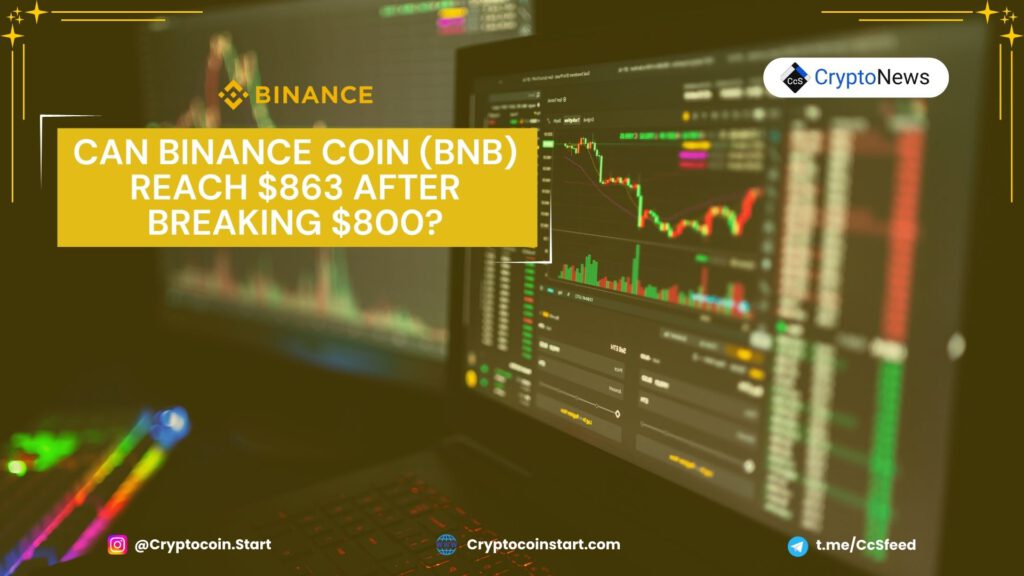 Can Binance Coin (BNB) Reach $863 After Breaking $800?