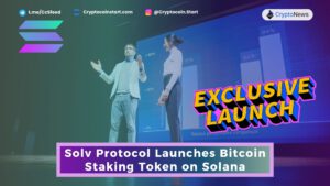 Solv Protocol Launches Bitcoin Staking Token on Solana