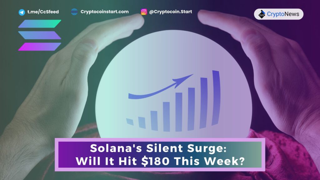 Solana's Silent Surge: Will It Hit $180 This Week?