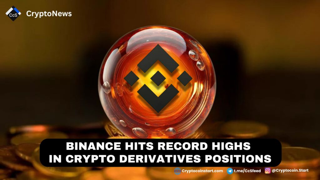 Binance Hits Record Highs in Crypto Derivatives Positions