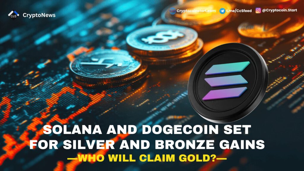 Solana and Dogecoin Set for Silver and Bronze Gains—Who Will Claim Gold?