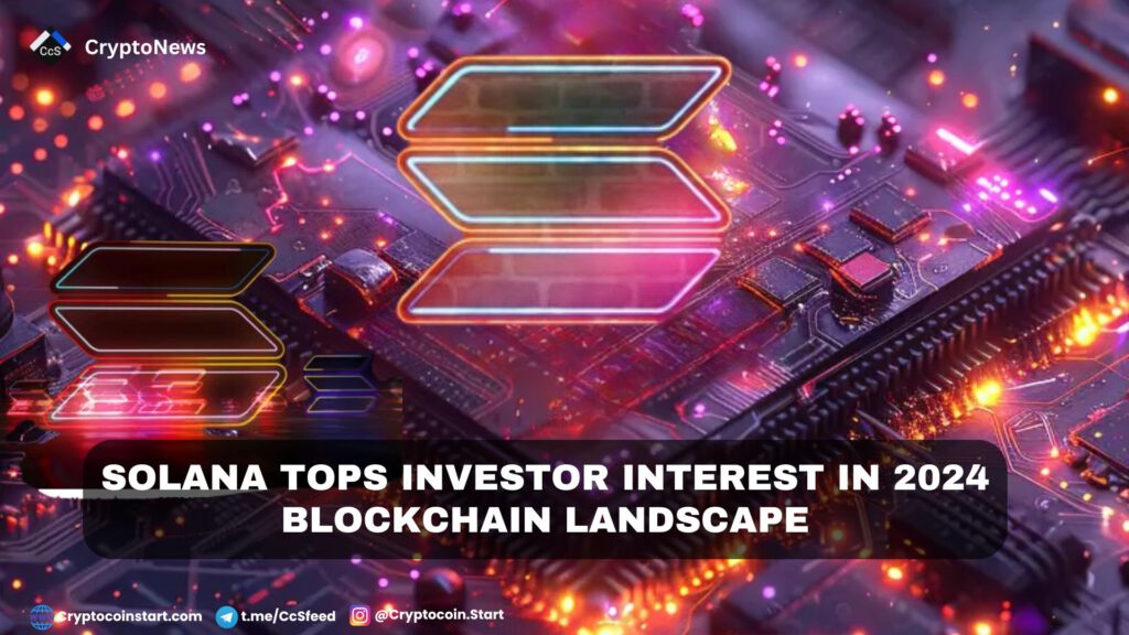 Solana Tops Investor Interest in 2024 Blockchain Landscape