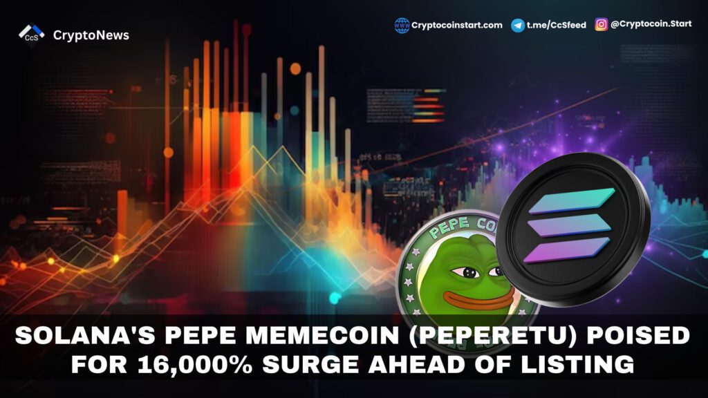 Solana's Pepe Memecoin (PEPERETU) Poised for 16,000% Surge Ahead of Listing