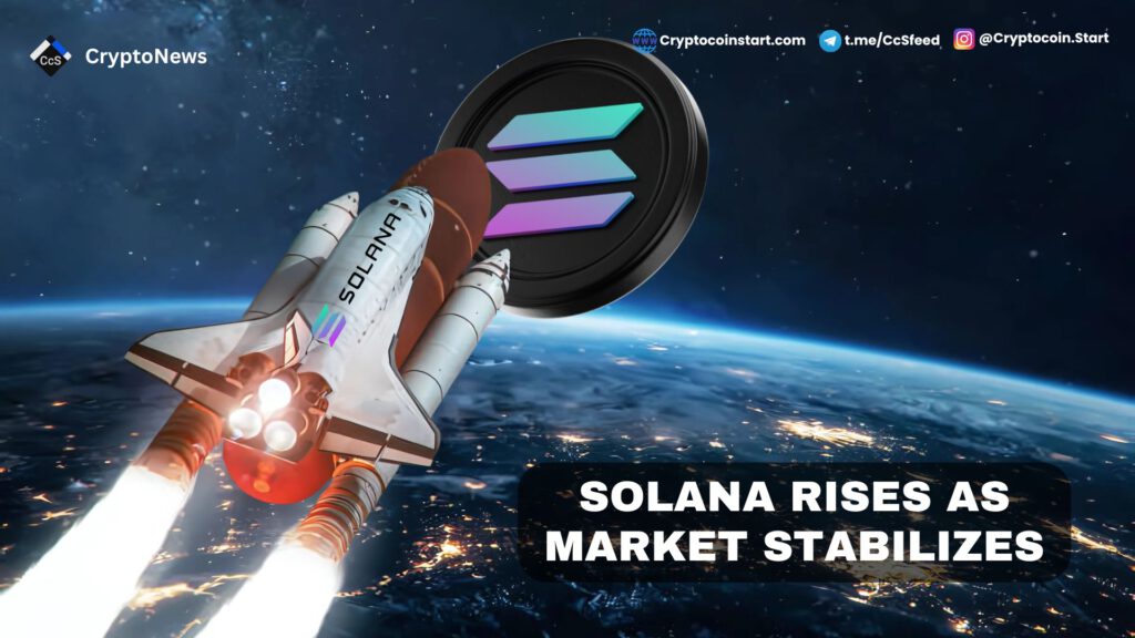 Solana Rises as Market Stabilizes