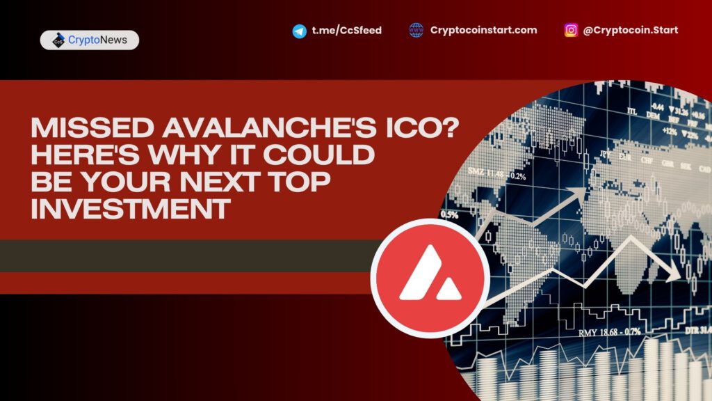 Missed Avalanche's ICO? Here's Why It Could Be Your Next Top Investment