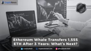 Ethereum Whale Transfers 1,555 ETH After 3 Years: What’s Next?