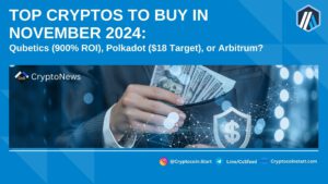 Top Cryptos to Buy in November 2024: Qubetics (900% ROI), Polkadot ($18 Target), or Arbitrum?