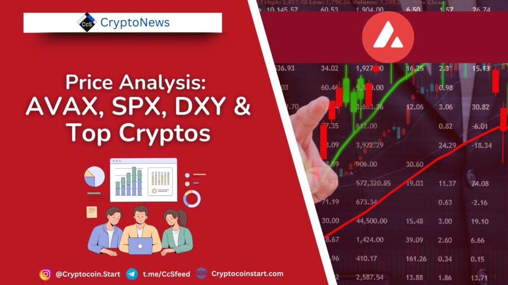 Price Analysis: AVAX, SPX, DXY & Top Cryptos