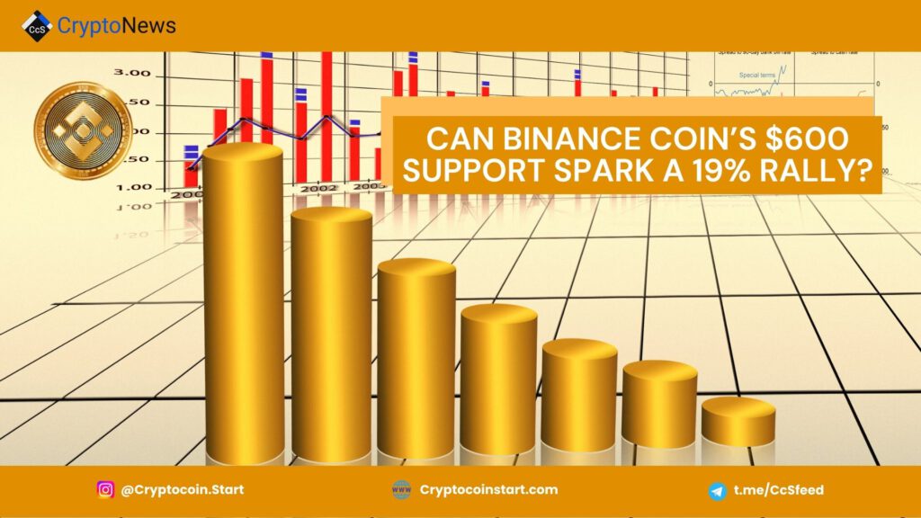 Can Binance Coin’s $600 Support Spark a 19% Rally?