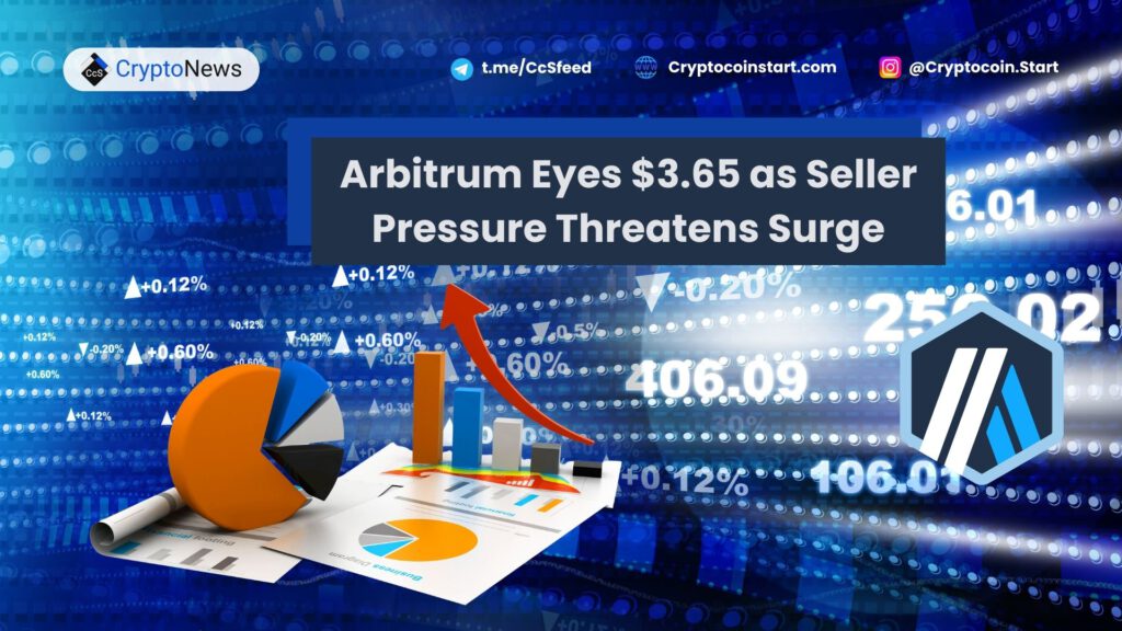 Arbitrum Eyes $3.65 as Seller Pressure Threatens Surge