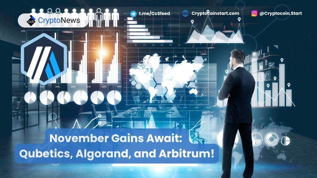 November Gains Await: Qubetics, Algorand, and Arbitrum!