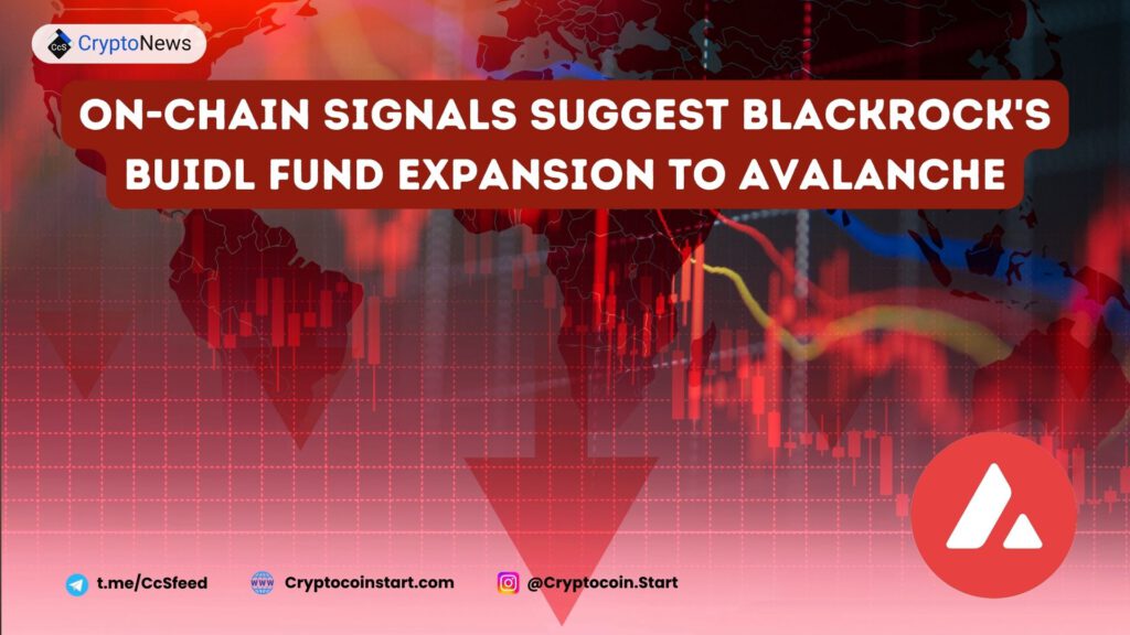 On-Chain Signals Suggest BlackRock's BUIDL Fund Expansion to Avalanche