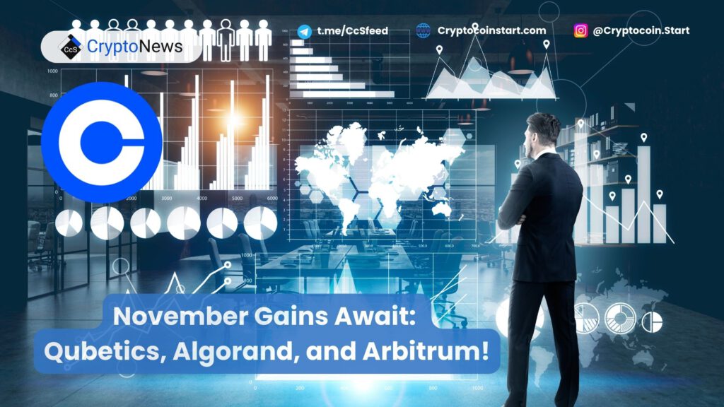 November Gains Await: Qubetics, Algorand, and Arbitrum!