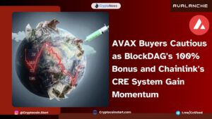 AVAX Buyers Cautious as BlockDAG's 100% Bonus and Chainlink's CRE System Gain Momentum