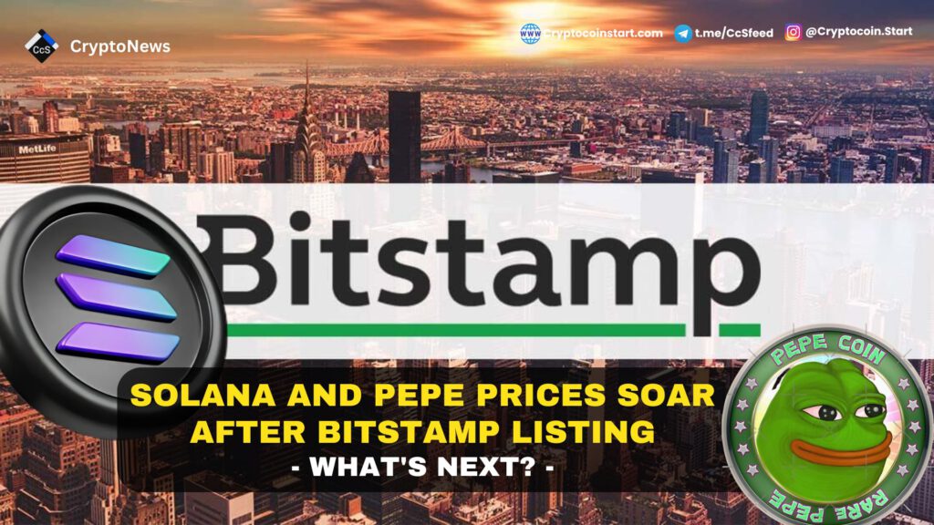 Solana and Pepe Prices Soar After Bitstamp Listing: What's Next?