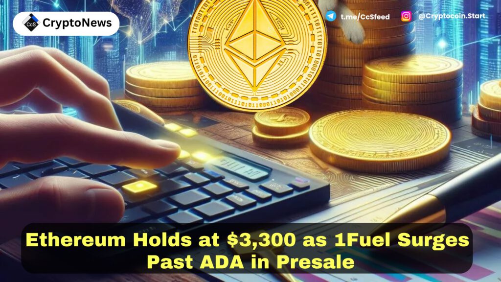 Ethereum Holds at $3,300 as 1Fuel Surges Past ADA in Presale