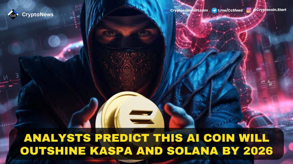 Analysts Predict This AI Coin Will Outshine Kaspa and Solana by 2026