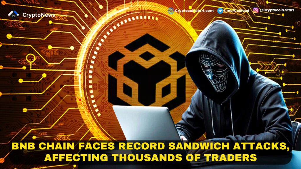 BNB Chain Faces Record Sandwich Attacks, Affecting Thousands of Traders