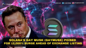 Solana's Gay Musk (GAYMUSK) Poised for 12,000% Surge Ahead of Exchange Listing
