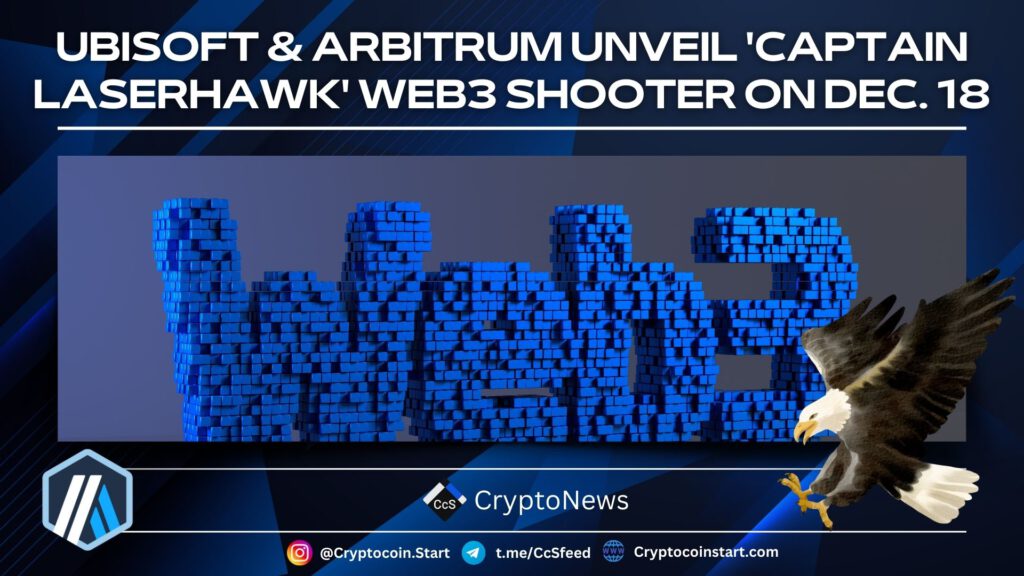 Ubisoft & Arbitrum Unveil 'Captain Laserhawk' Web3 Shooter on Dec. 18