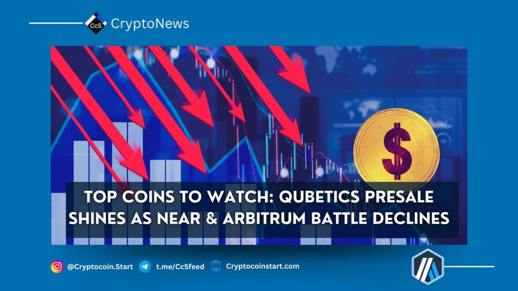 Top Coins to Watch: Qubetics Presale Shines as Near & Arbitrum Battle Declines