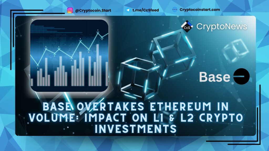 Base Overtakes Ethereum in Volume: Impact on L1 & L2 Crypto Investments