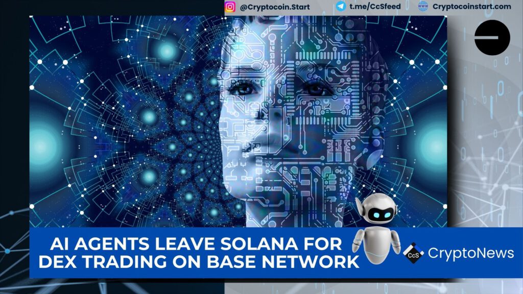 AI Agents Leave Solana for DEX Trading on Base Network