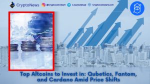 Top Altcoins to Invest in: Qubetics, Fantom, and Cardano Amid Price Shifts
