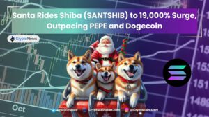 Santa Rides Shiba (SANTSHIB) to 19,000% Surge, Outpacing PEPE and Dogecoin