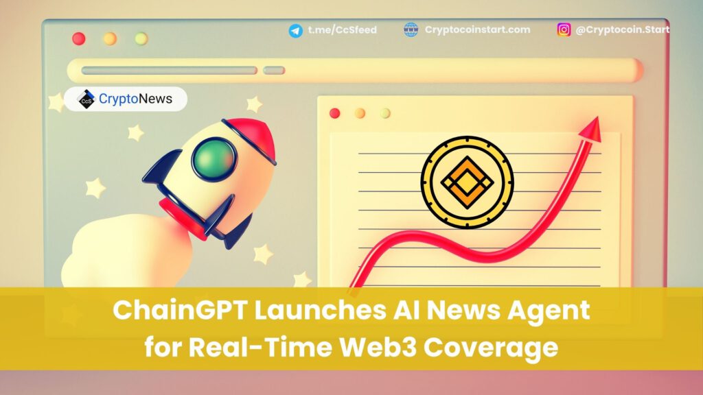 ChainGPT Launches AI News Agent for Real-Time Web3 Coverage