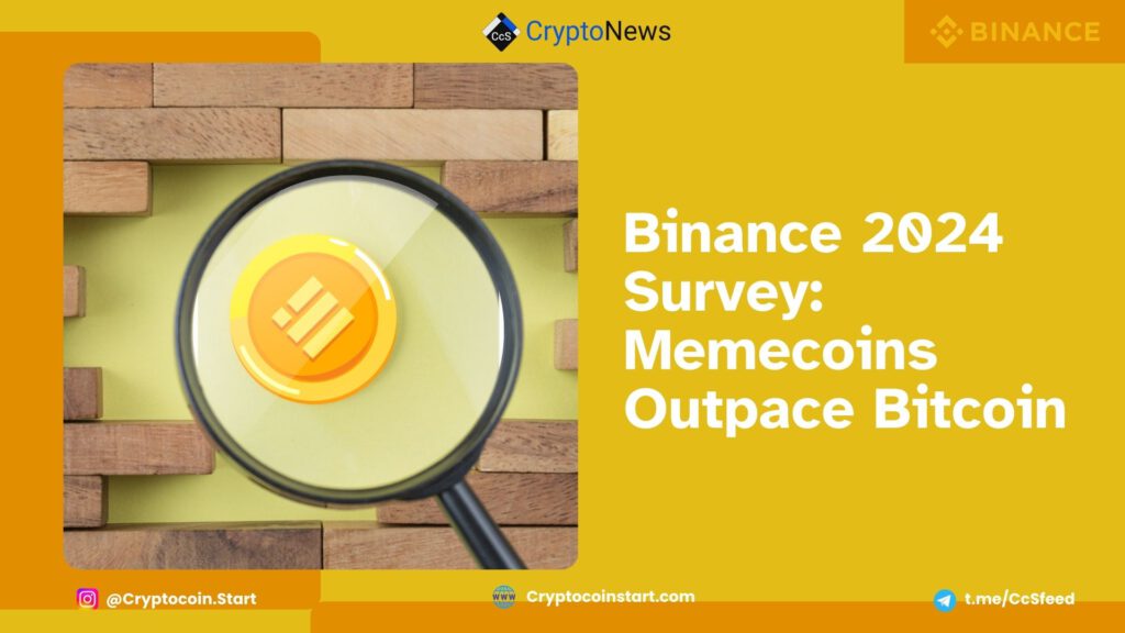 Binance 2024 Survey: Memecoins Outpace Bitcoin