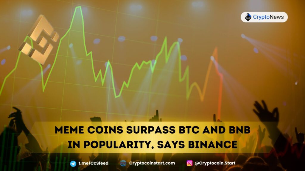 Meme Coins Surpass BTC and BNB in Popularity, Says Binance