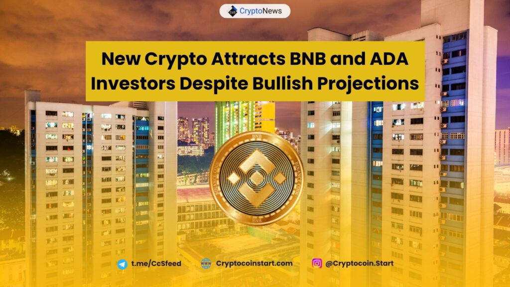 New Crypto Attracts BNB and ADA Investors Despite Bullish Projections