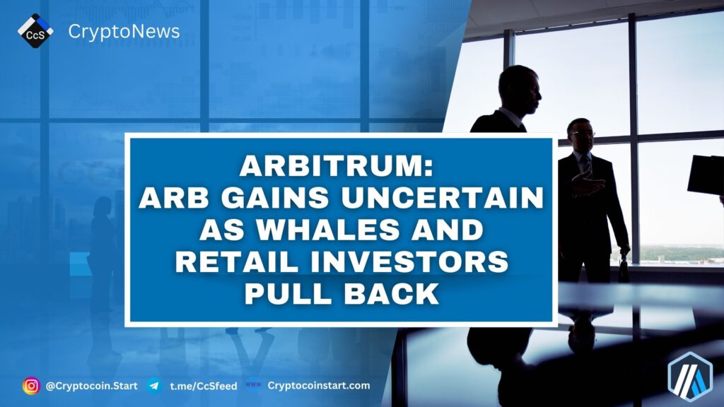 Arbitrum: ARB Gains Uncertain as Whales and Retail Investors Pull Back 2 arb2 4