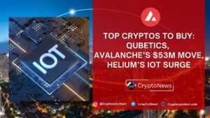 Top Cryptos to Buy: Qubetics, Avalanche’s $53M Move, Helium’s IoT Surge