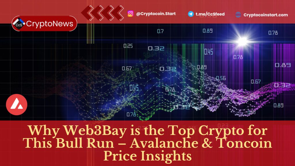 Why Web3Bay is the Top Crypto for This Bull Run – Avalanche & Toncoin Price Insights