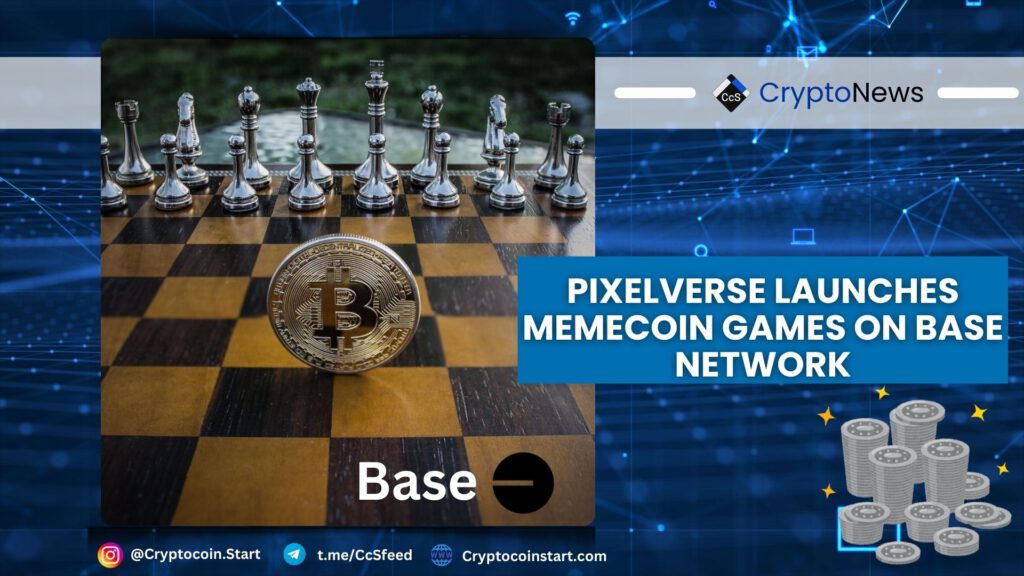 Pixelverse Launches Memecoin Games on Base Network