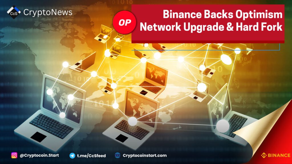 Binance Backs Optimism Network Upgrade & Hard Fork 2 op 18