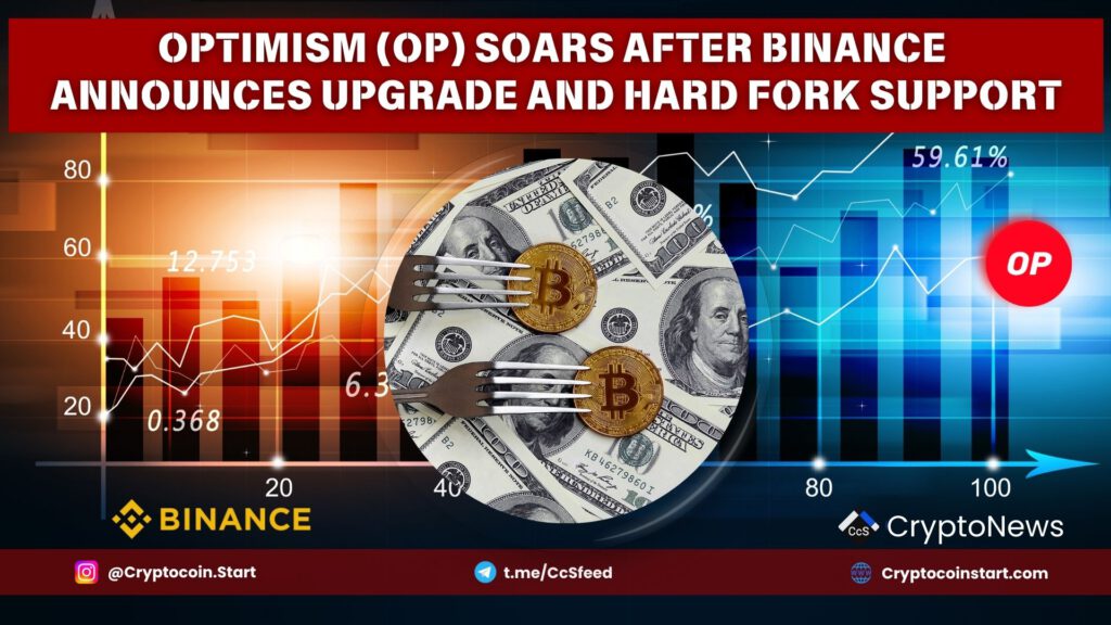 Optimism (OP) Soars After Binance Announces Upgrade and Hard Fork Support