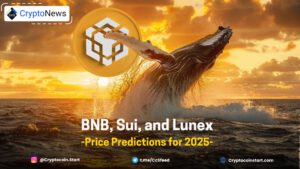BNB, Sui, and Lunex: Price Predictions for 2025