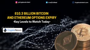 $10.3 Billion Bitcoin and Ethereum Options Expiry: Key Levels to Watch Today