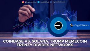 Coinbase vs. Solana: TRUMP Memecoin Frenzy Divides Networks