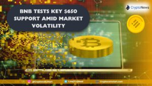BNB Tests Key $650 Support Amid Market Volatility